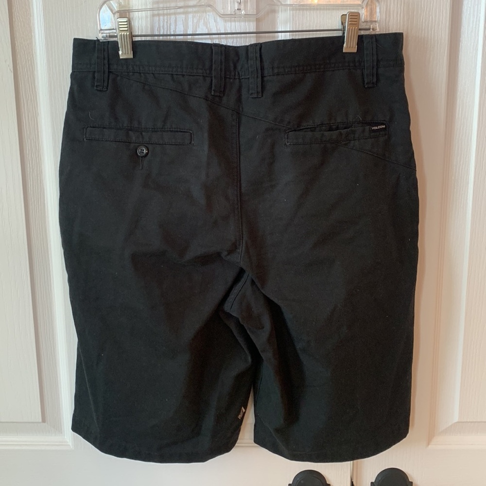 Volcom Black Mens Shorts - Picture 8 of 9